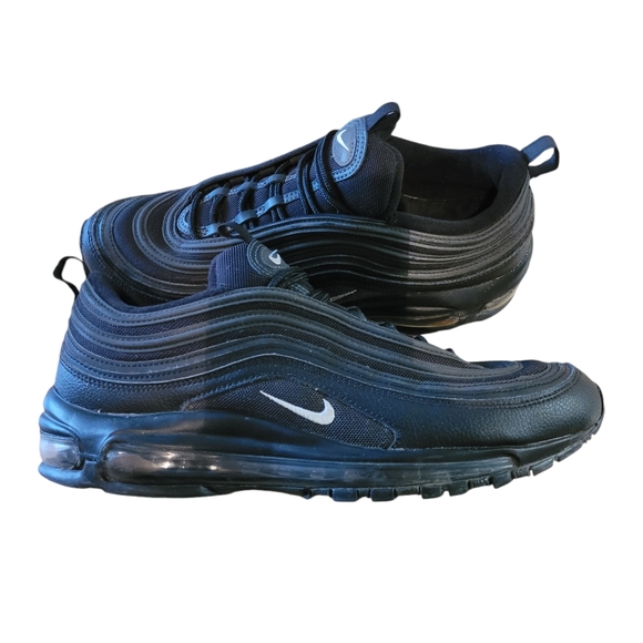 Nike Air Max 97 Black White Anthracite 921826 015 Sz 10 - Picture 1 of 10